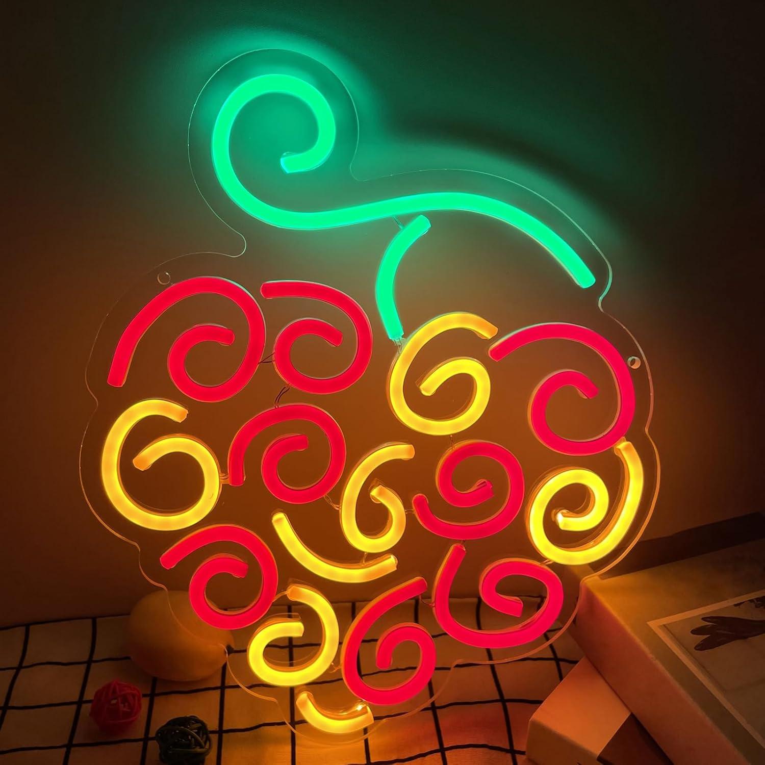 Neon Sign Party - Lampu LED USB Cyber Fruit Neon