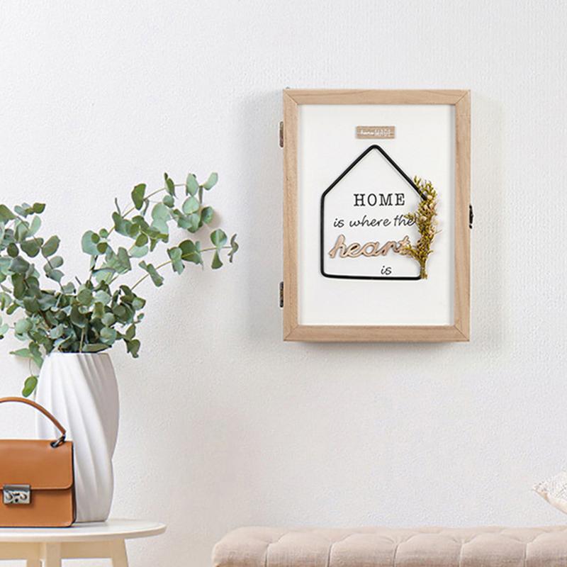 Flower Wall Panel - Pemegang Kunci dinding kotak kunci Organizer