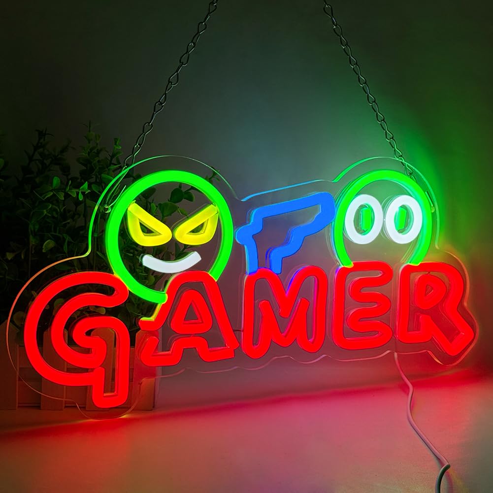 Lampu Dinding LED Neon Sign Ga - Neon Sign Party ulasan dan harga