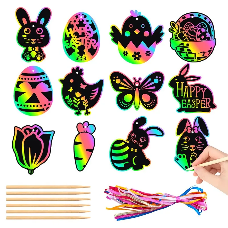 Kartu Kertas Scratch dengan St - Papercraft Supply Ribbon ulasan dan harga