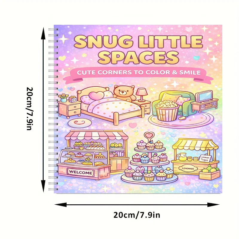 Buku Mewarnai Little Spaces un - Supply Event ulasan dan harga
