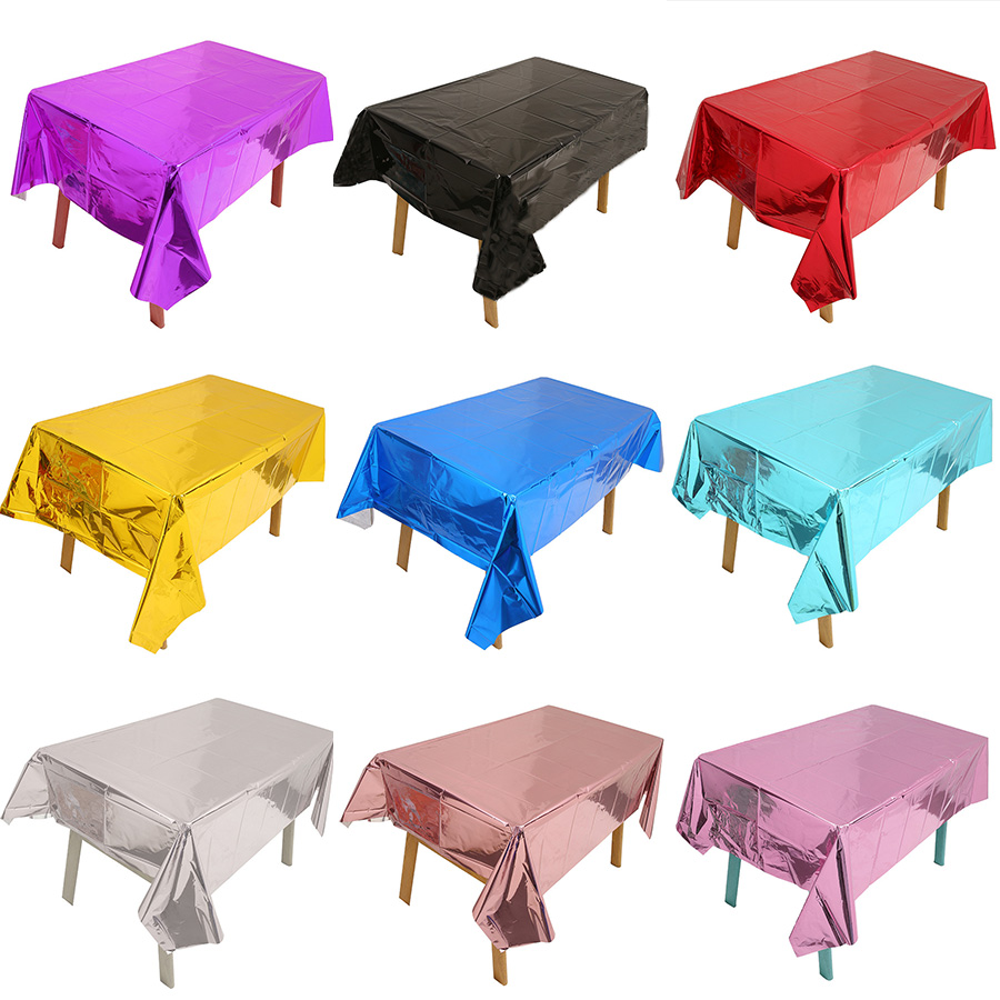 Taplak meja sekali pakai perak - Table Cloth Disposable ulasan dan harga