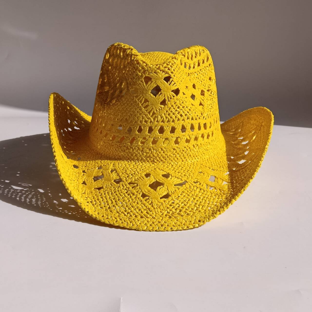 Topi Jerami Koboi warna baru R - Paper Straw Color ulasan dan harga