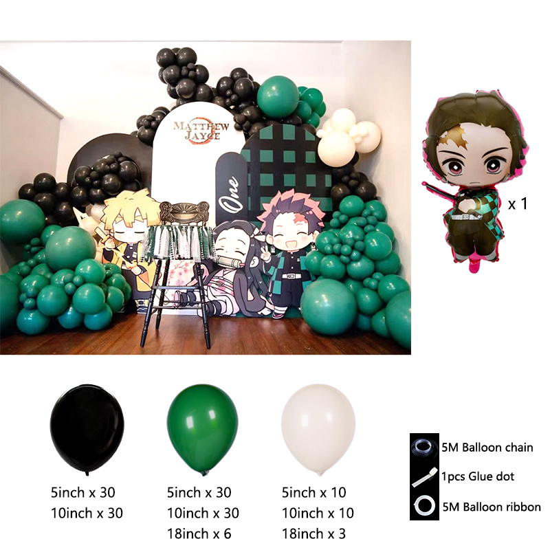 Kit Dekorasi Balon Anime Demon - Balloon Arch Kit ulasan dan harga