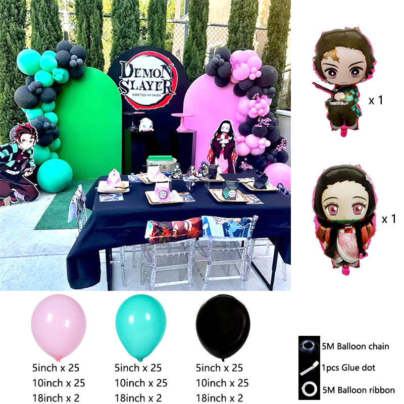 Kit Dekorasi Balon Anime Demon - Balloon Arch Kit ulasan dan harga