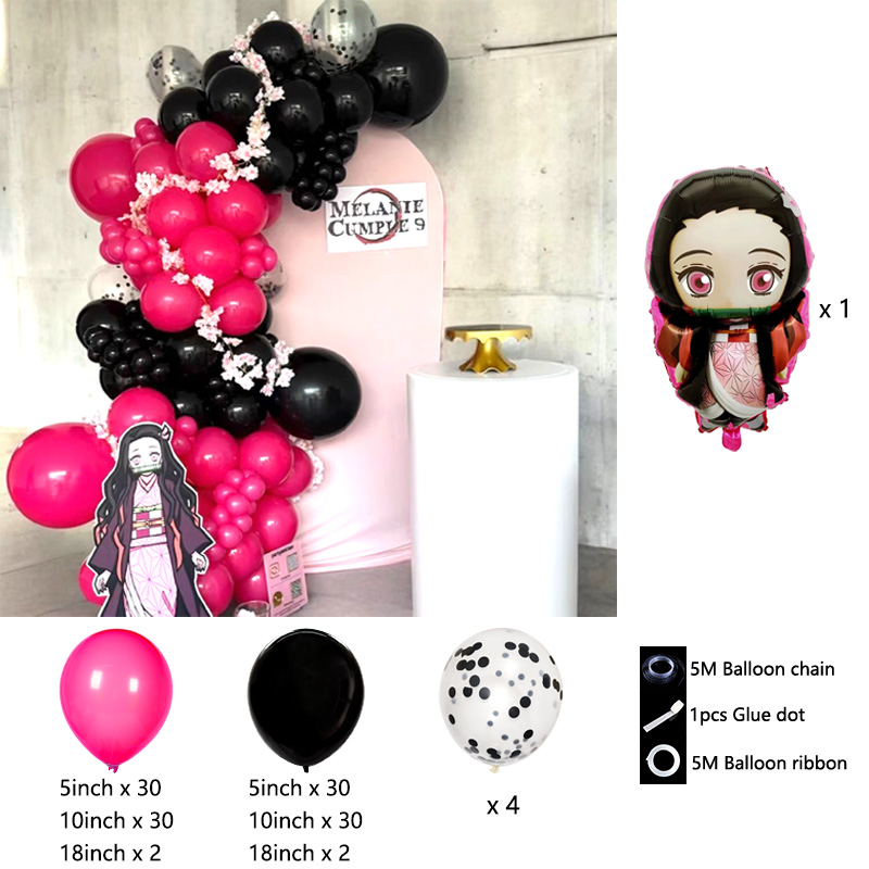Kit Dekorasi Balon Anime Demon - Balloon Arch Kit ulasan dan harga