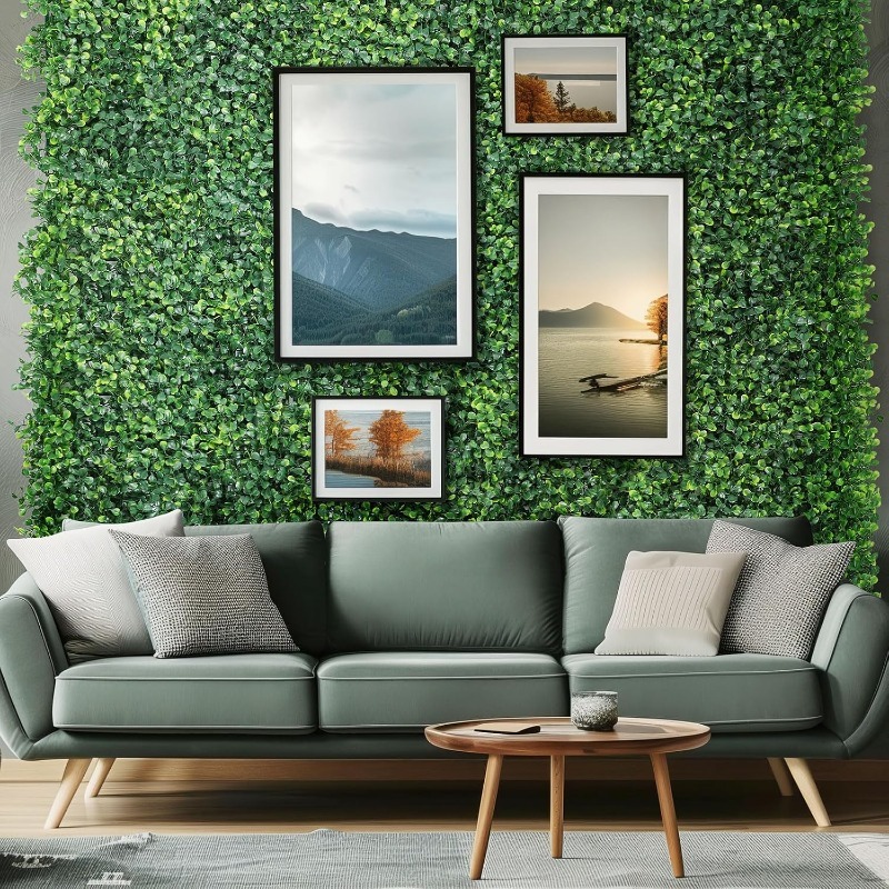 1/3/6Pcs Panel Dinding Rumput  - Flower Wall Panel ulasan dan harga