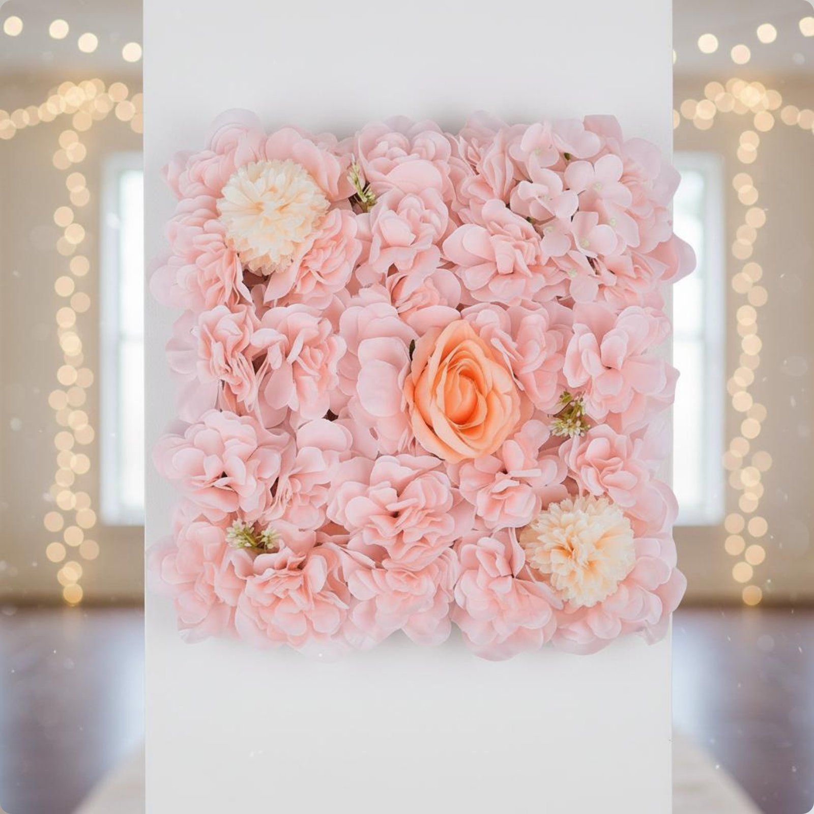 Panel Dinding Bunga Buatan Mud - Flower Wall Panel ulasan dan harga