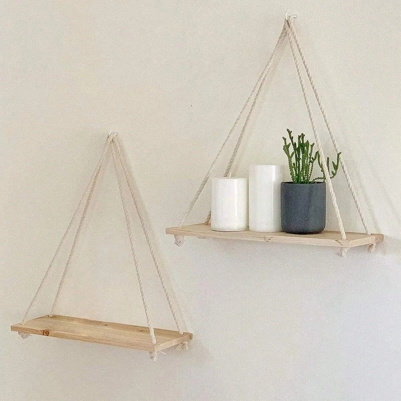 1 buah ayunan kayu gantung tal - Flower Wall Panel ulasan dan harga