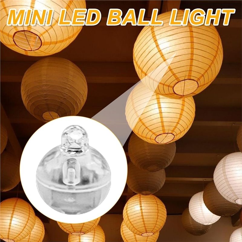 ABLN-Lampu Balon Paket 100 Bua - Led Balloon Light ulasan dan harga