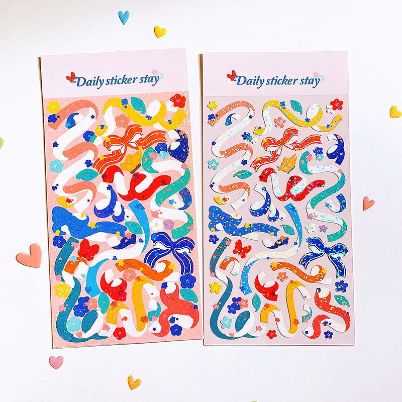 Bonito B6075 Stiker Pita Bunga - Papercraft Supply Ribbon ulasan dan harga