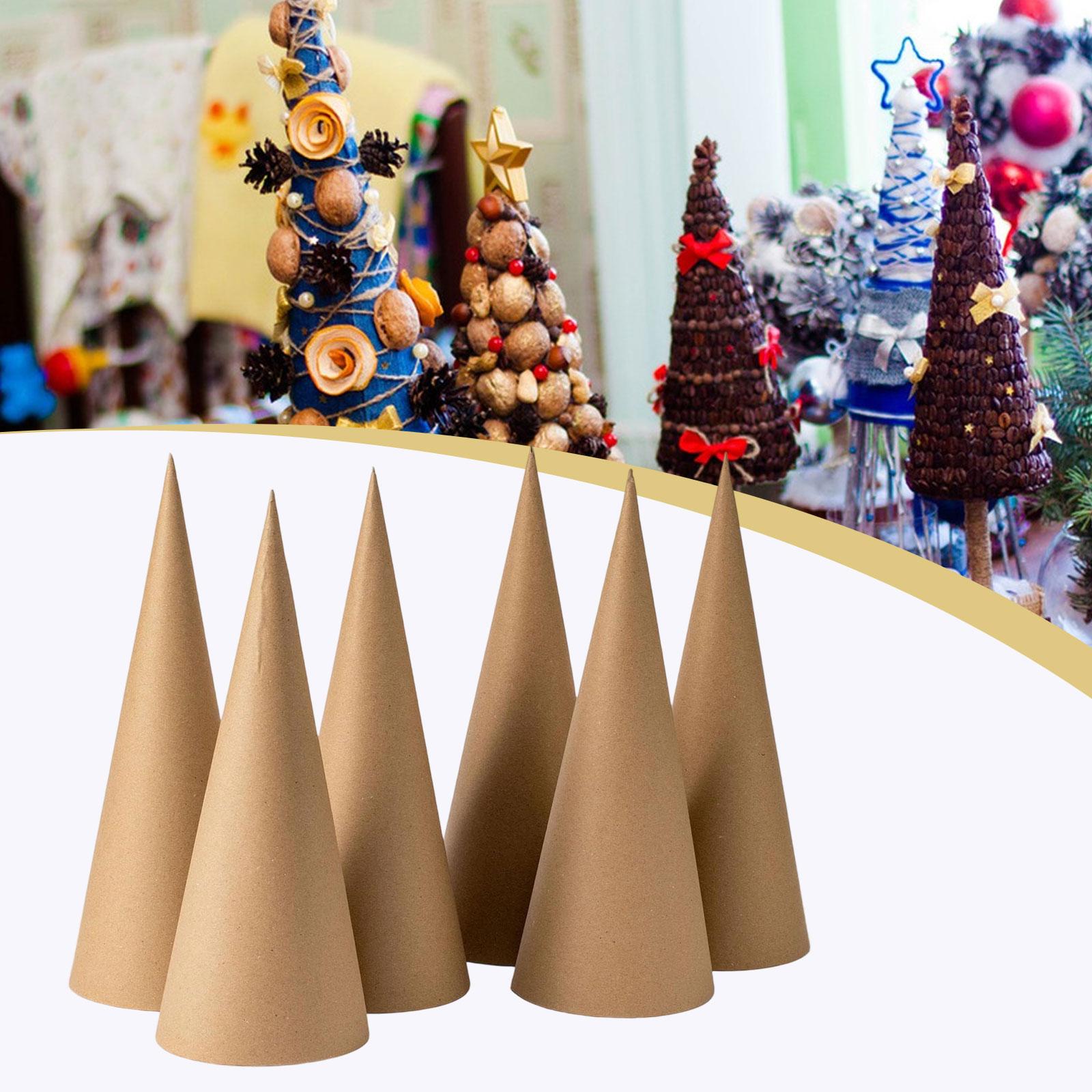 6 Buah Kerucut Mache Kertas Kr - Party Hat Cone ulasan dan harga