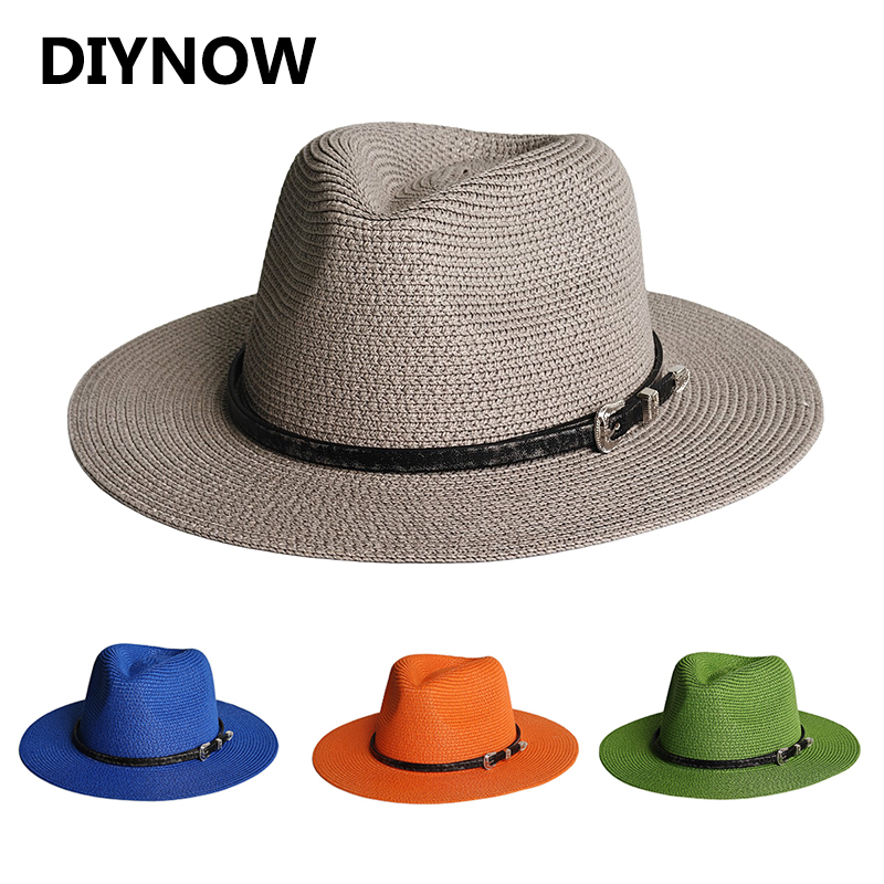 Topi Panama Klasik Bertepi Leb - Paper Straw Color ulasan dan harga