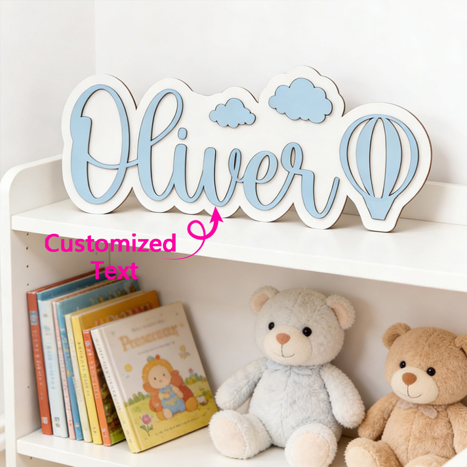 Papan Nama Kamar Balon Udara P - Eve Party ulasan dan harga