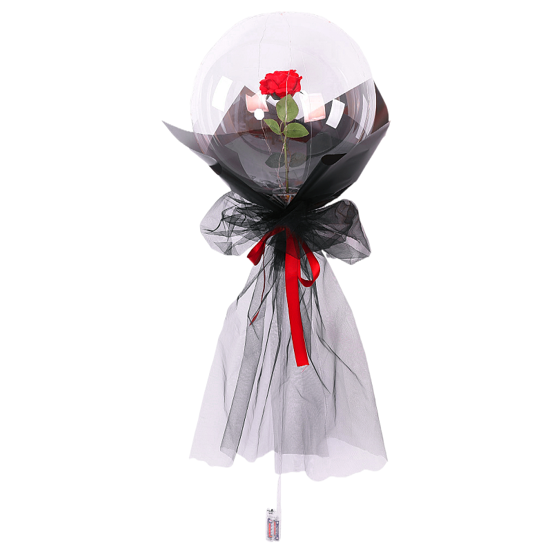 LED Balon Bercahaya Buket Mawa - Led Balloon Light ulasan dan harga