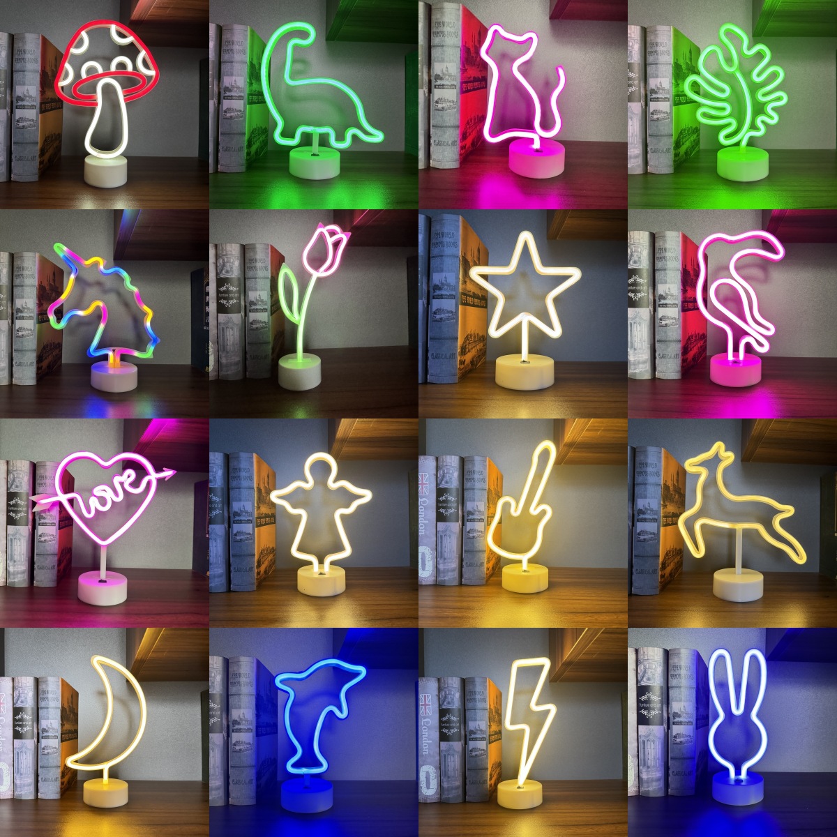 Lampu Neon LED dengan Alas Ber - Neon Sign Party ulasan dan harga