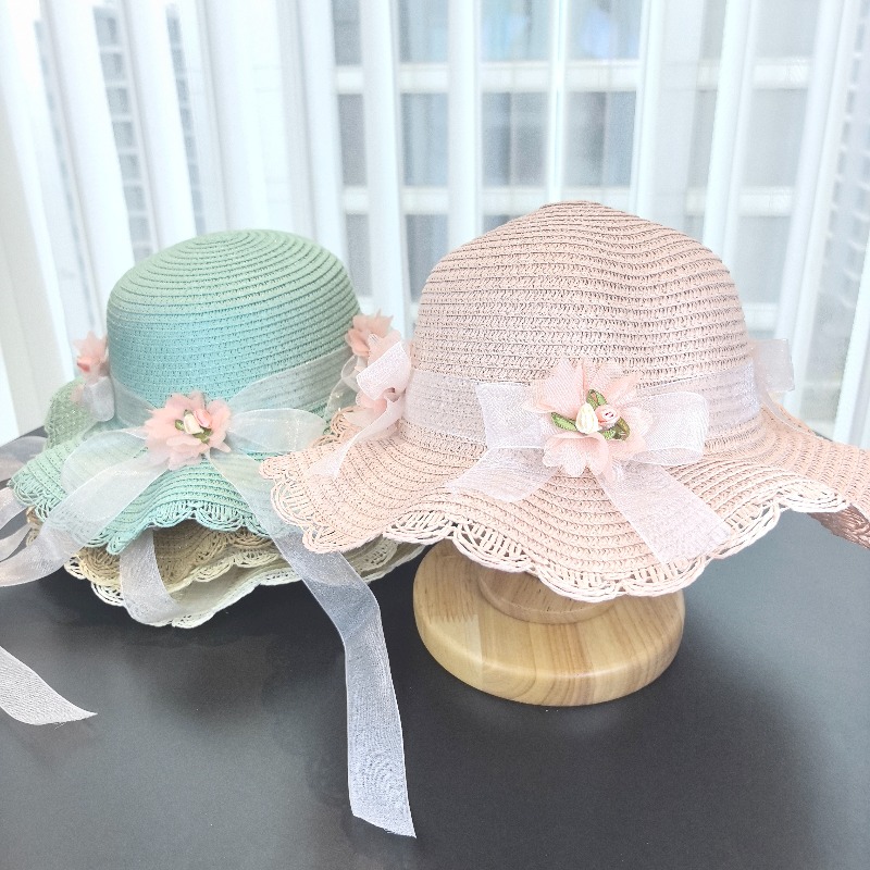 Topi Jerami 2 Buah untuk Anak  - Paper Straw Color ulasan dan harga