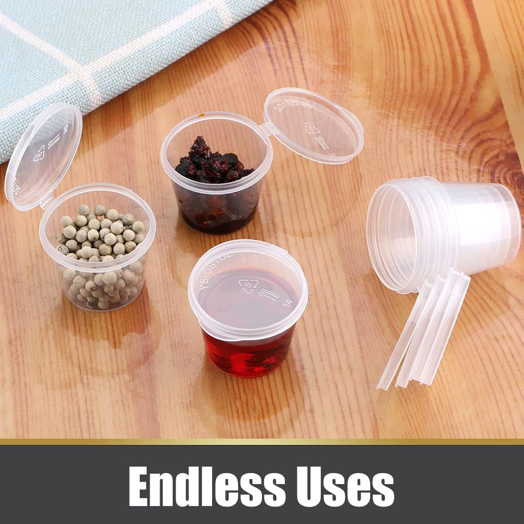 Cangkir Saus Plastik Transpara - Plastic Cup 50Pcs ulasan dan harga