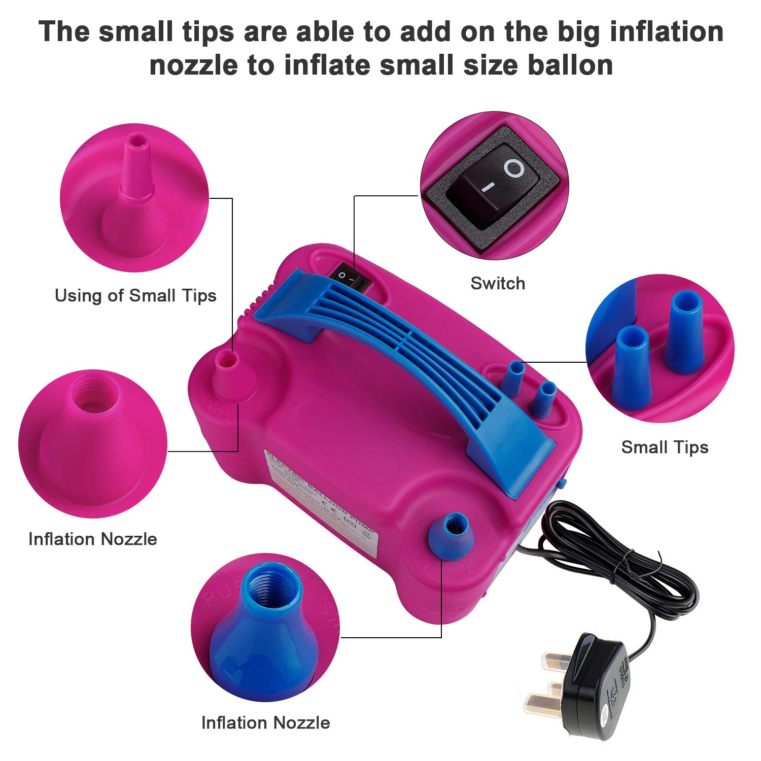 Pompa Tiup Balon Elektrik Port - Balloon Pump Hand ulasan dan harga